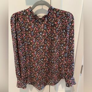 LOFT Paisley Print Blouse